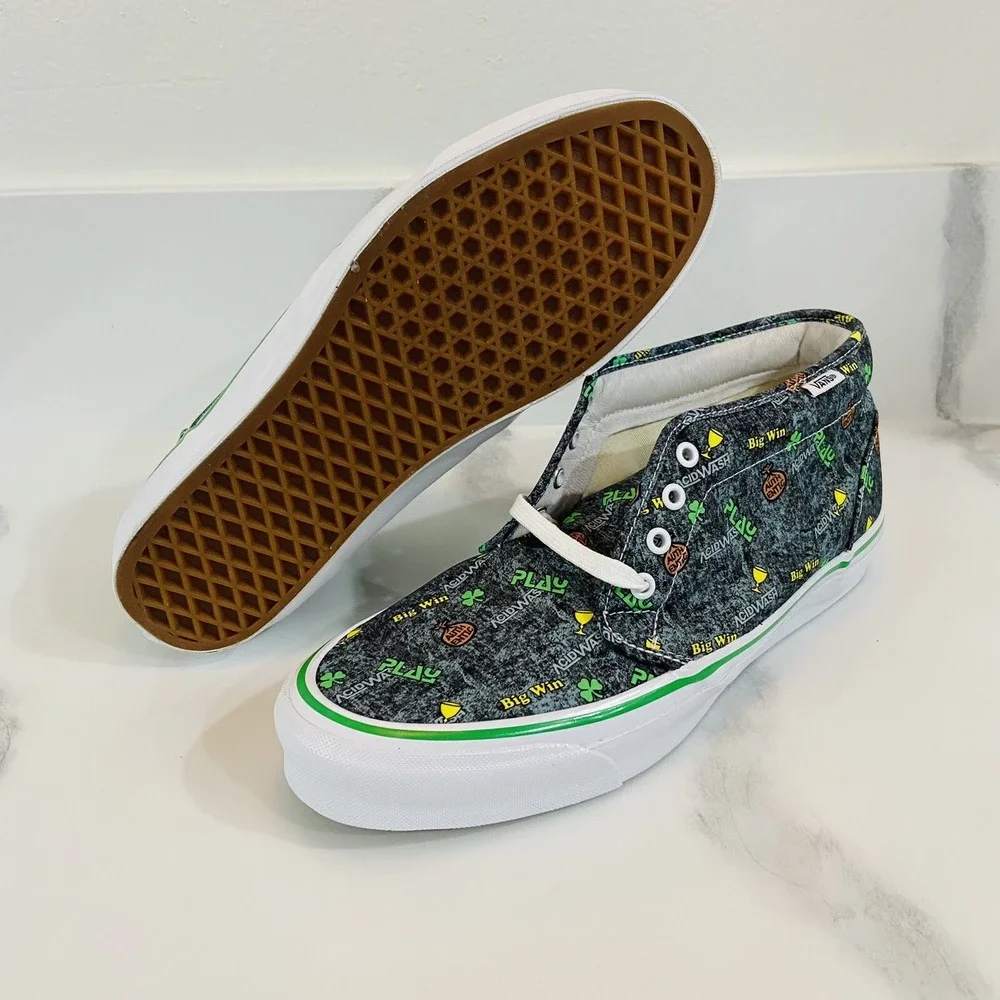 New VANS Vault X Chukka Ferg Fergadelic Acid Wash Shoes Sk8 Hi Mens Size 12